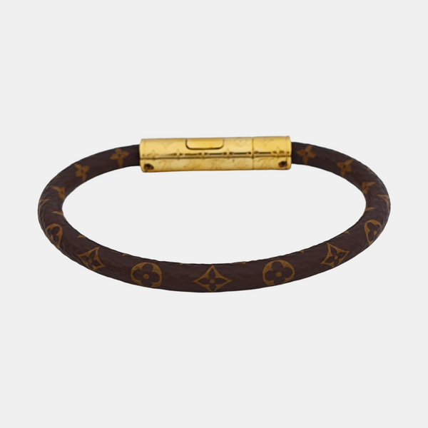 CONFIDENTIEL Metal Brown Bangle