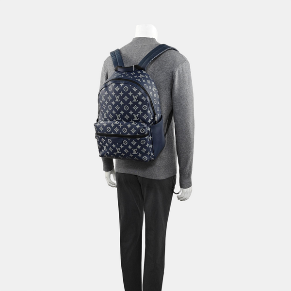 DISCOVERY Monogram Calfskin Blue