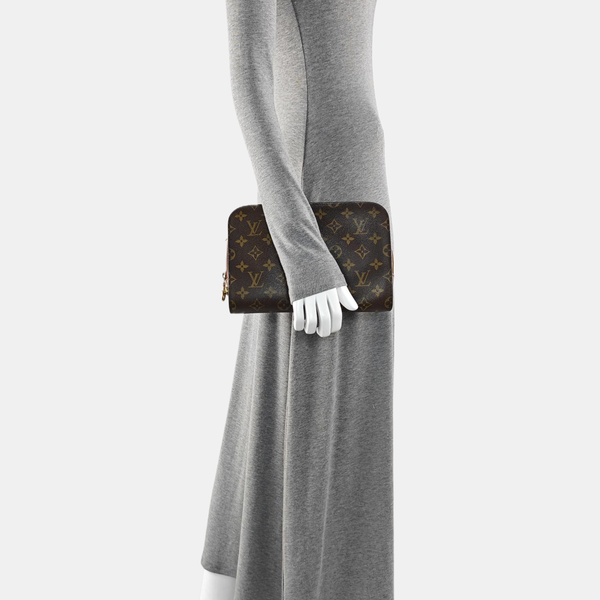 SAC BANDOULIERE Monogram Coated Canvas Brown