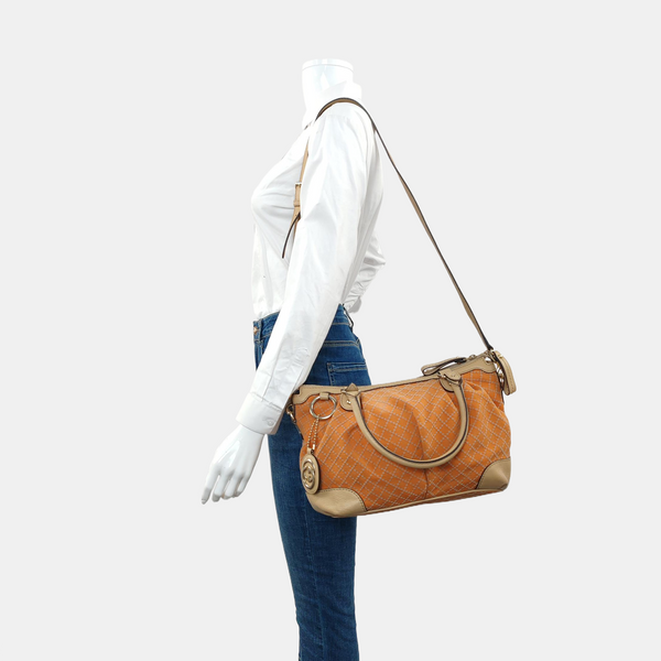 Canvas Shoulder Bag Pink