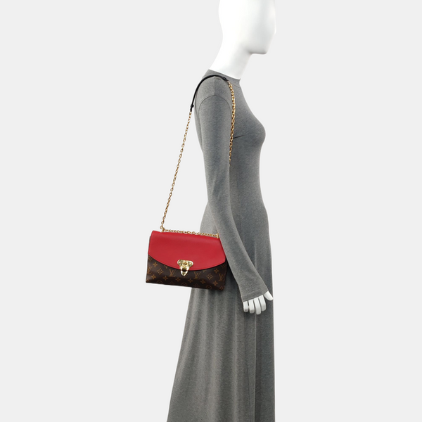 SAINT PLACIDE Monogram Coated Canvas Brown