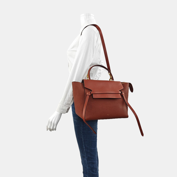 BELT Mini Calfskin Red