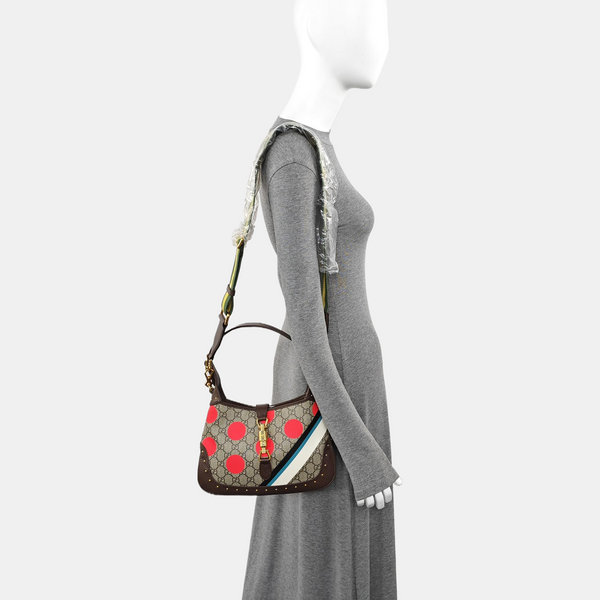 Jackie 1961 Small Coated Canvas Black