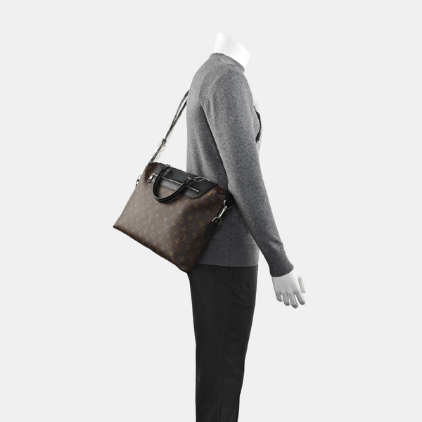 PORTE-DOCUMENTS Monogram Coated Canvas Brown