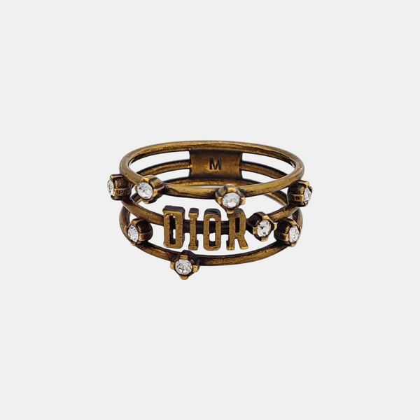 Metal Gold Ring EU 52