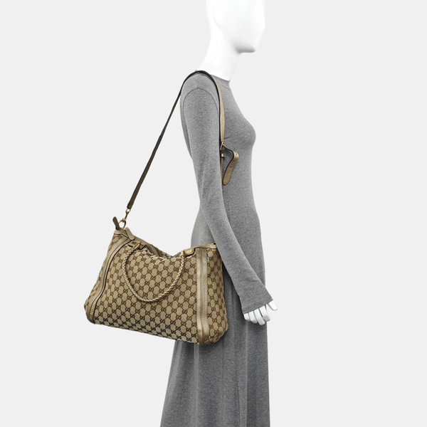 Bella Monogram Canvas Beige