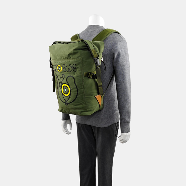 Nylon Backpack Large Green