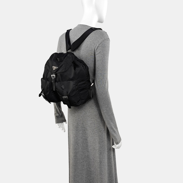 Re-Nylon Medium Nylon Black