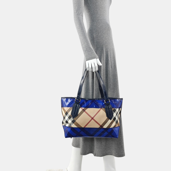 Coated Canvas Tote Bag Medium Multicolor