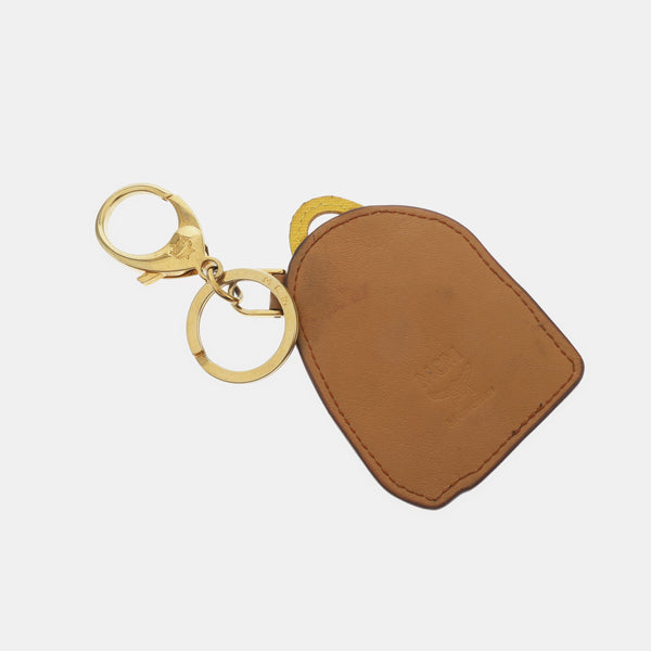 Brown Leather Bag Charm