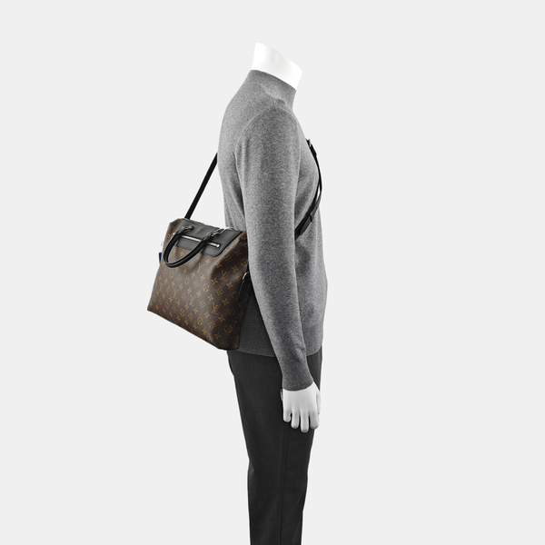 PORTE-DOCUMENTS Monogram Coated Canvas Brown