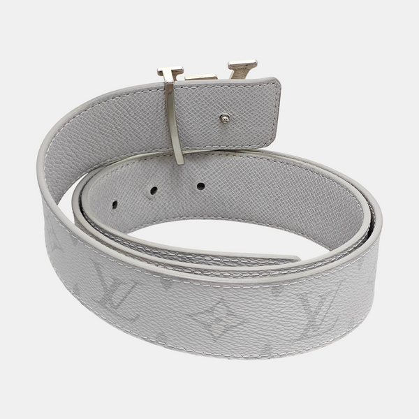 Coated Canvas Belt Gray