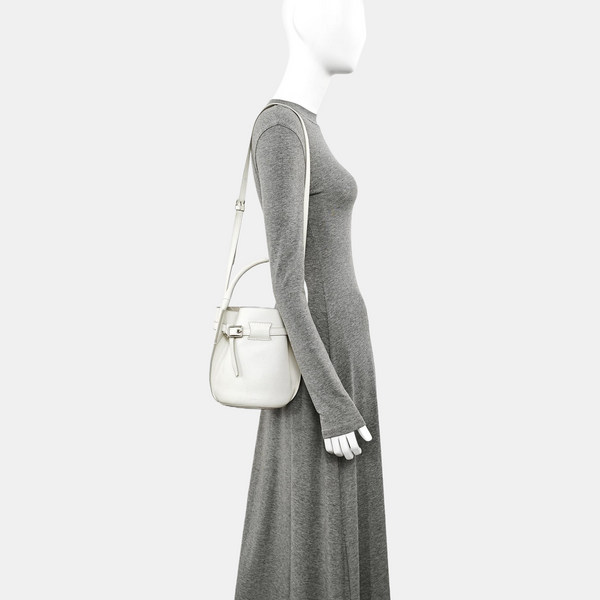 BIG BAG Nano Calfskin White