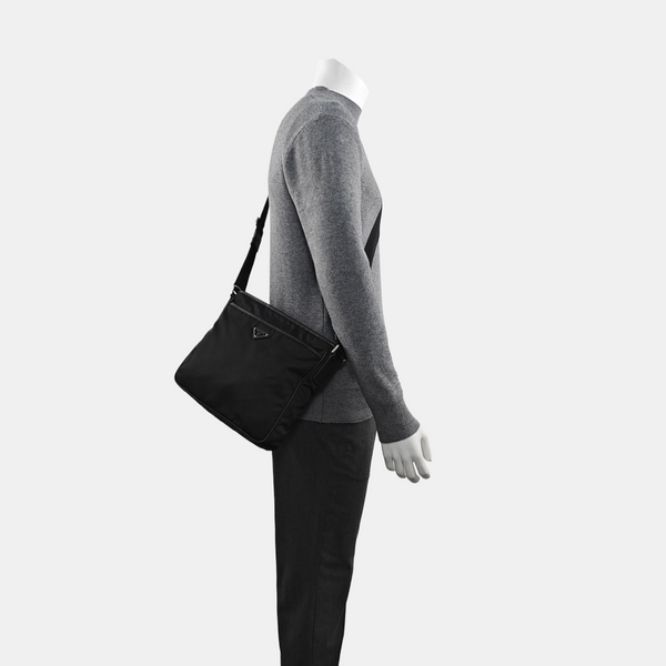 Nylon Crossbody Bag Nylon Black