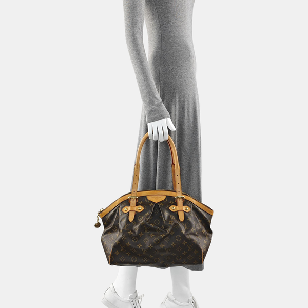 TIVOLI GM Monogram Coated Canvas Brown