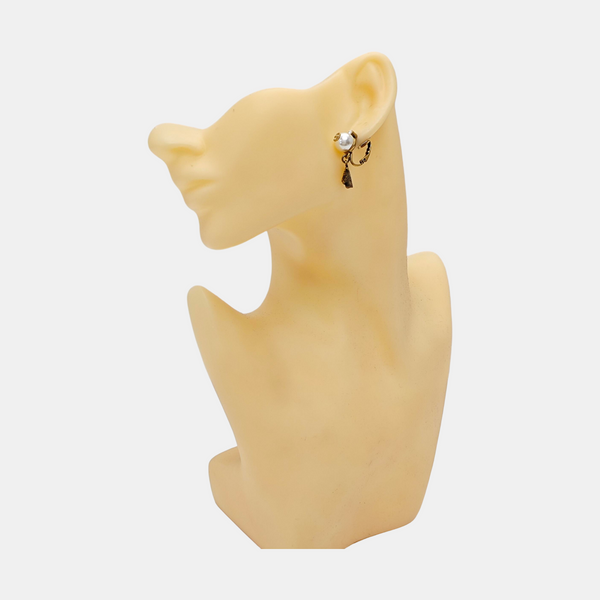 Le Marché Des Merveilles Metal Gold Clip On Earrings