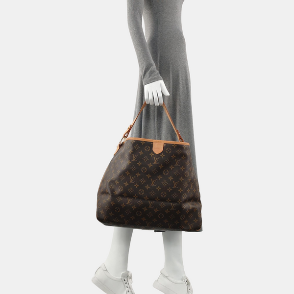 DELIGHTFUL Monogram Coated Canvas Brown