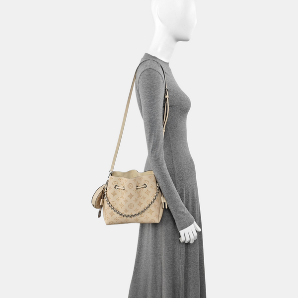 BELLA Monogram Calfskin Beige