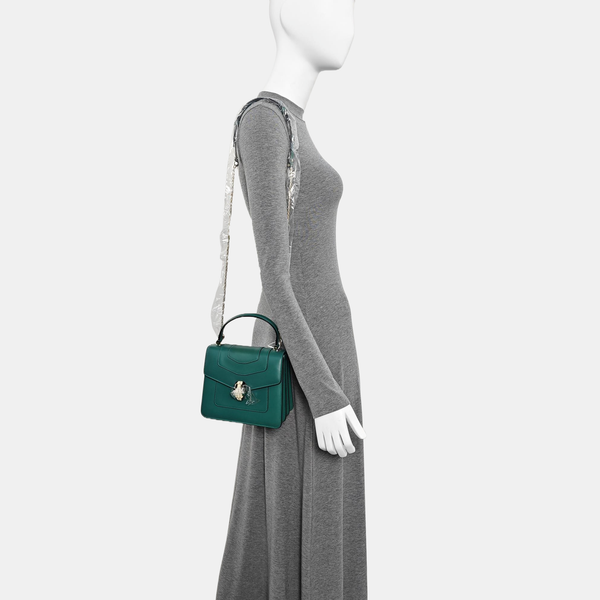 SERPENTI FOREVER Calfskin Green