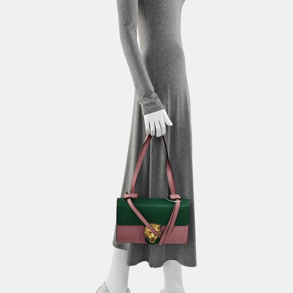 Calfskin Shoulder Bag Pink