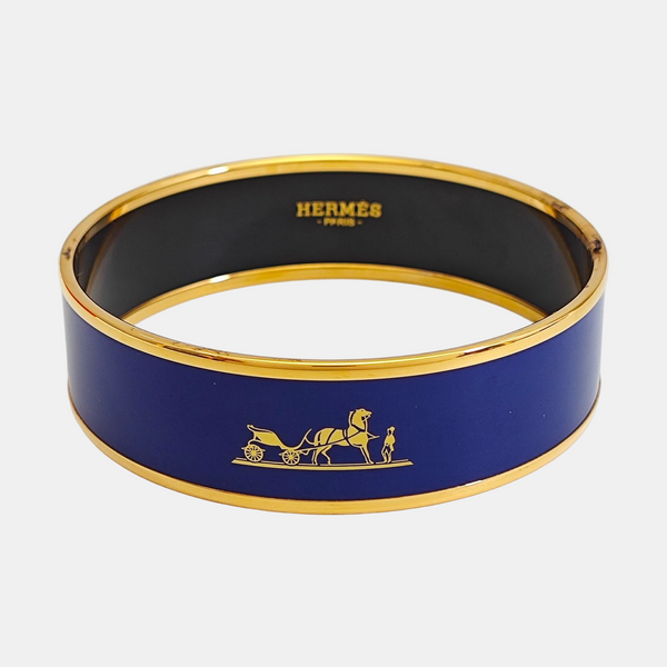 Email Metal Blue Bangle