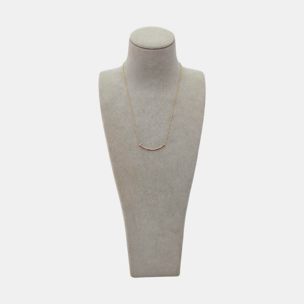 Tiffany T 18k Rose Gold Necklace