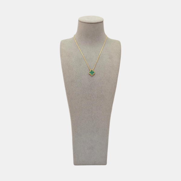 Vintage Alhambra 18k Gold Necklace