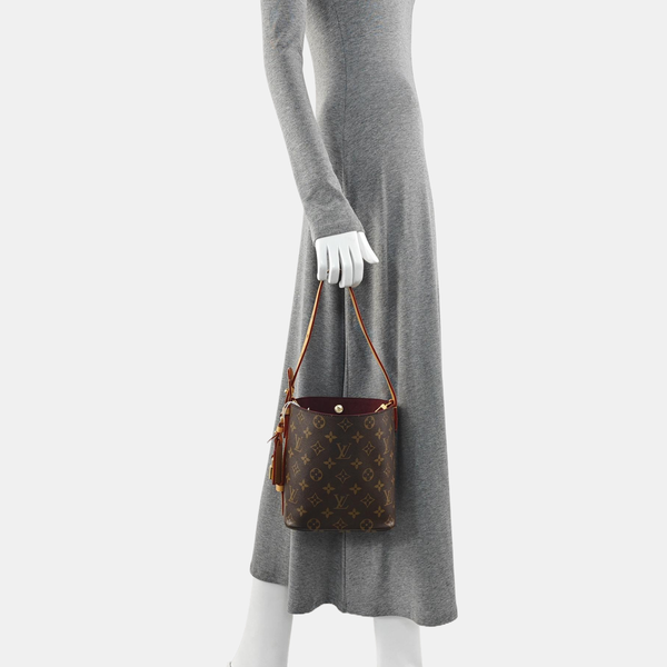 ALL IN Monogram Coated Canvas Brown