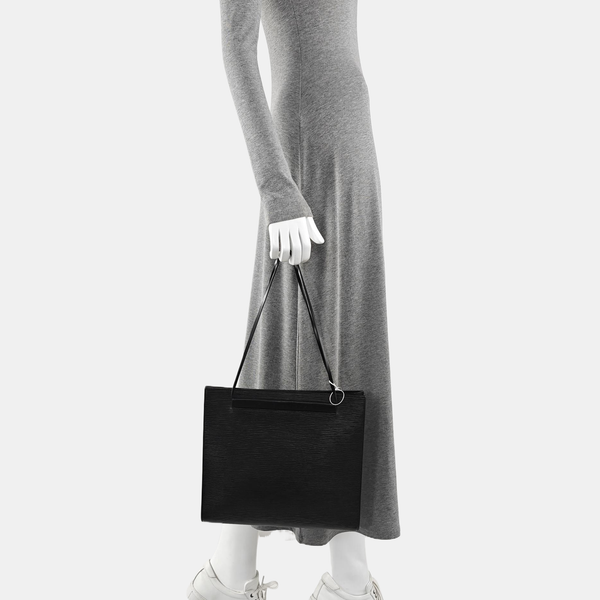 VINTAGE CROISETTE Epi Black