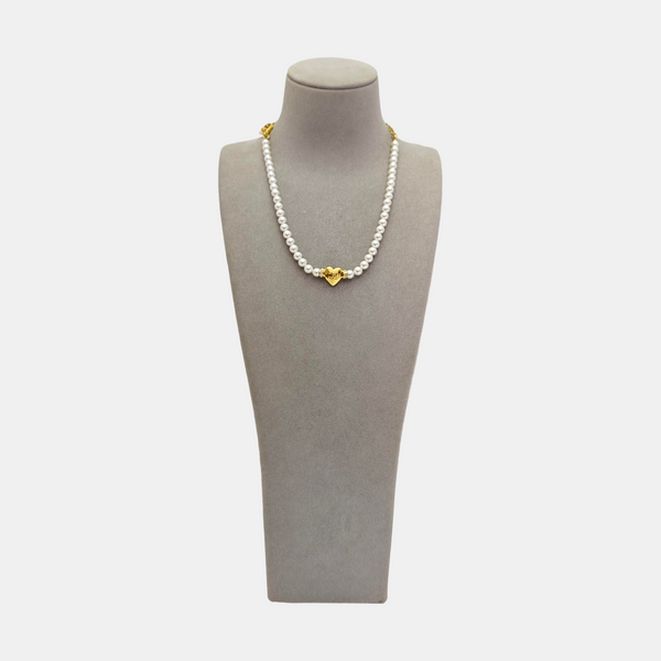 Metal White Necklace
