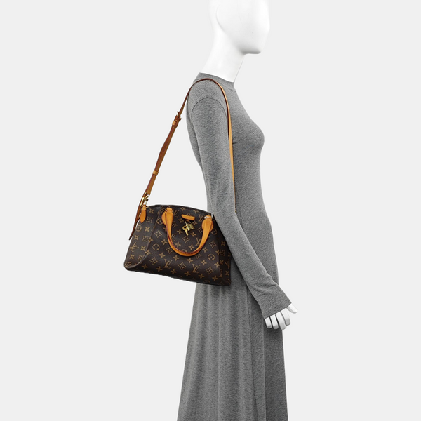 RIVOLI BB Monogram Coated Canvas Brown