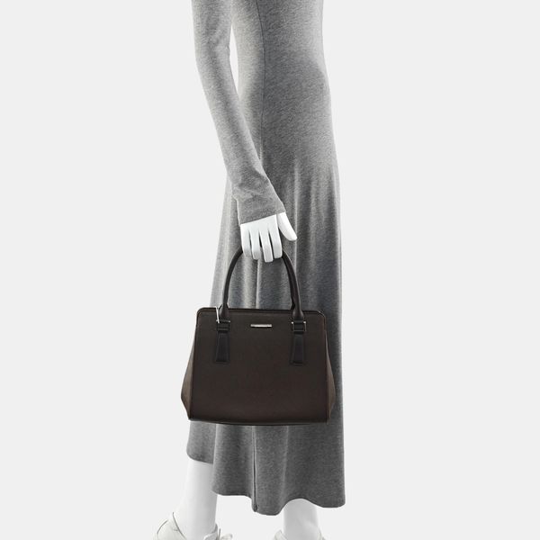 Calfskin Tote Bag Brown