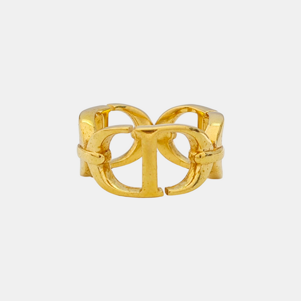 Metal Gold Ring EU 53