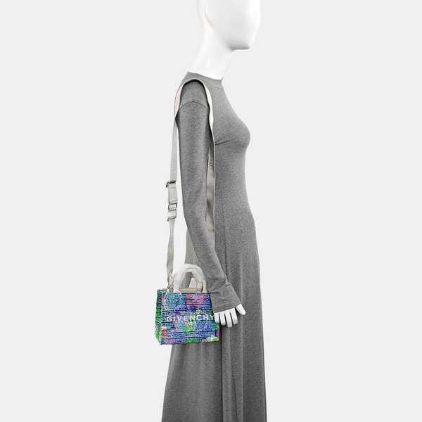 Fabric Shoulder Bag Multicolor