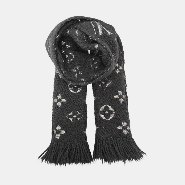Wool Scarf Black