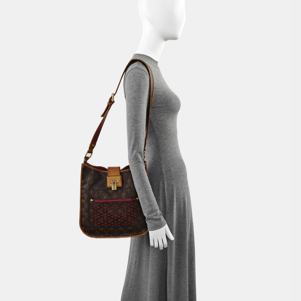 MUSETTE1 Monogram Coated Canvas Brown