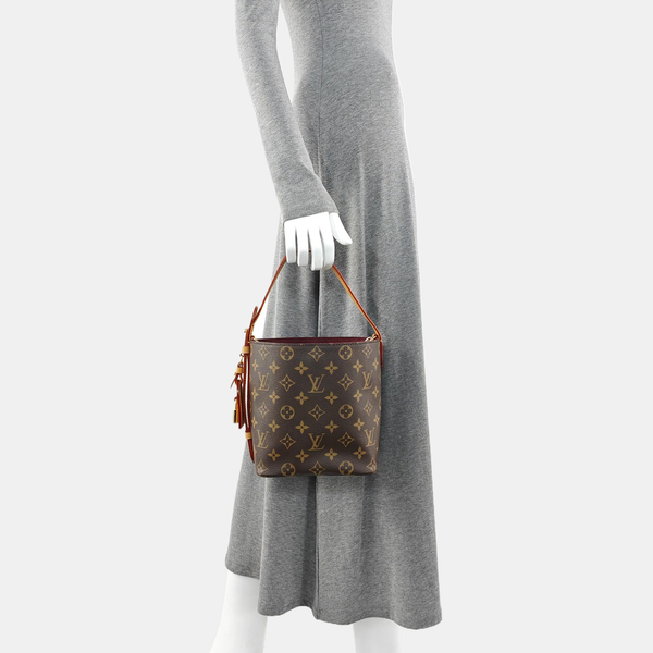ALL IN Monogram Coated Canvas Brown