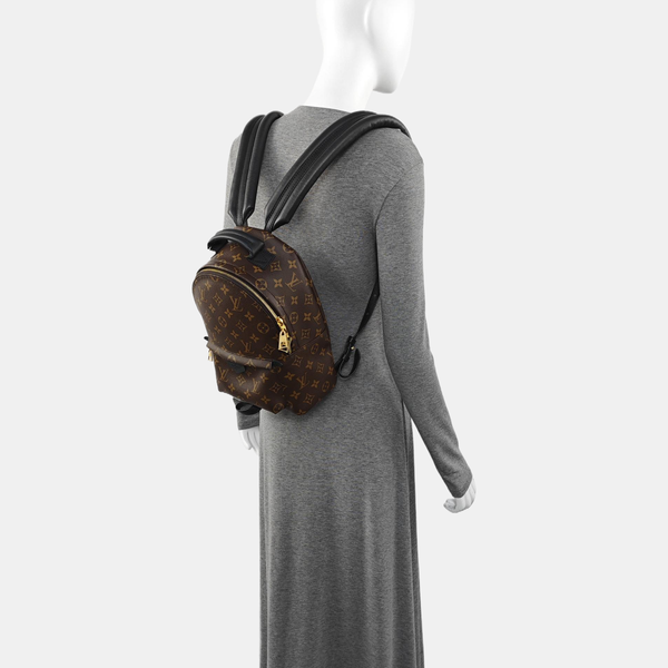 PALM SPRINGS PM Monogram Coated Canvas Brown