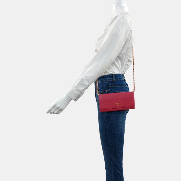 Mini Bag Calfskin Red