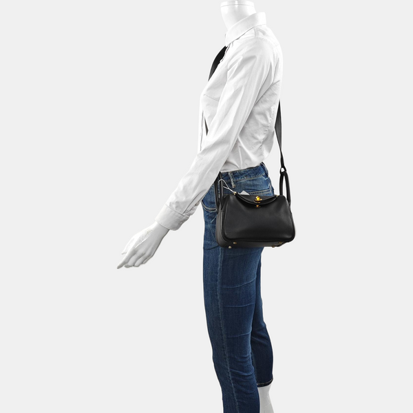 Lindy Mini Calfskin Black