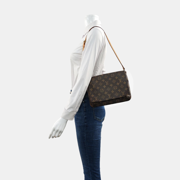 MUSETTE TANGO Monogram Coated Canvas Brown