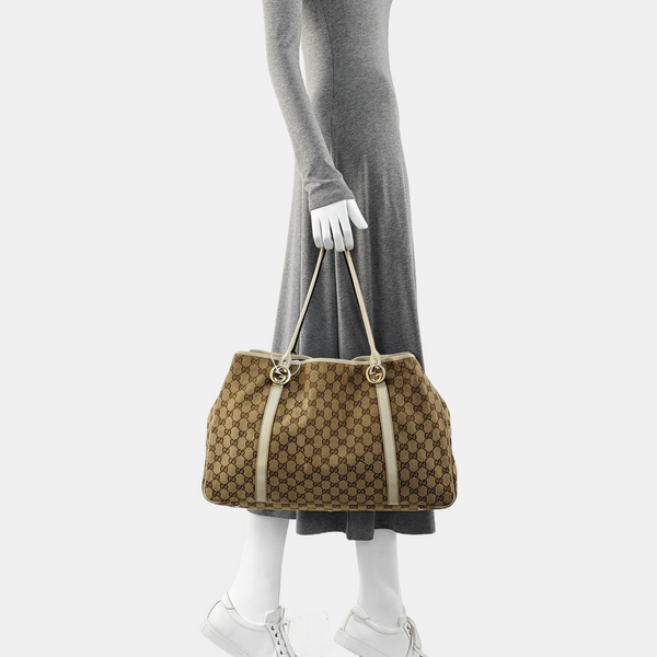 Miss GG Monogram Canvas Brown