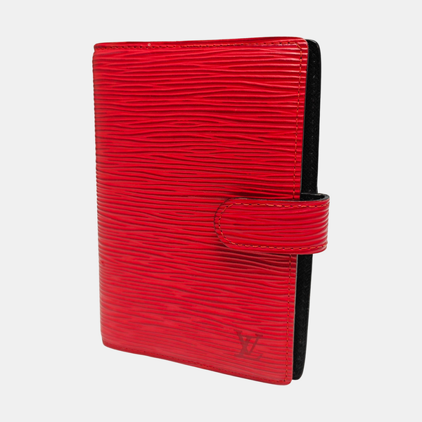 Leather Notebook Red