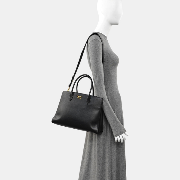 Calfskin Tote Bag Black