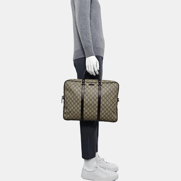 Duffle Monogram Coated Canvas Beige