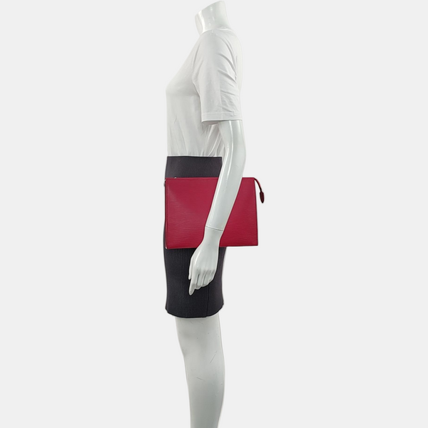 TOILET POCKET 26 Epi Red
