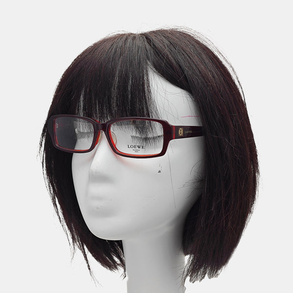 Synthetic Eyeglasses Red