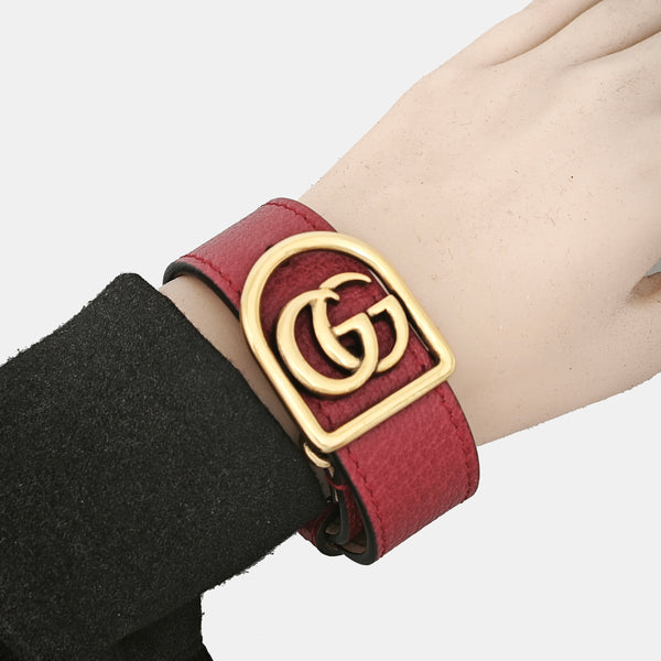 GG Marmont Metal Red Bracelet