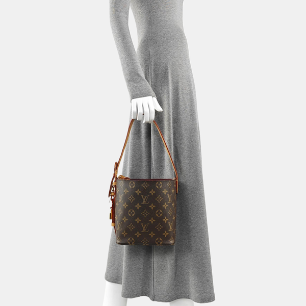 ALL IN Monogram Coated Canvas Brown