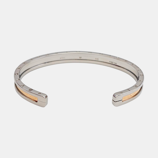 B.ZERO1 Stainless Steel Silver Bangle